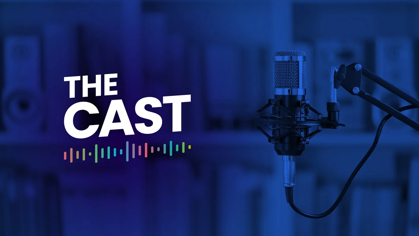 The cast podcast logo