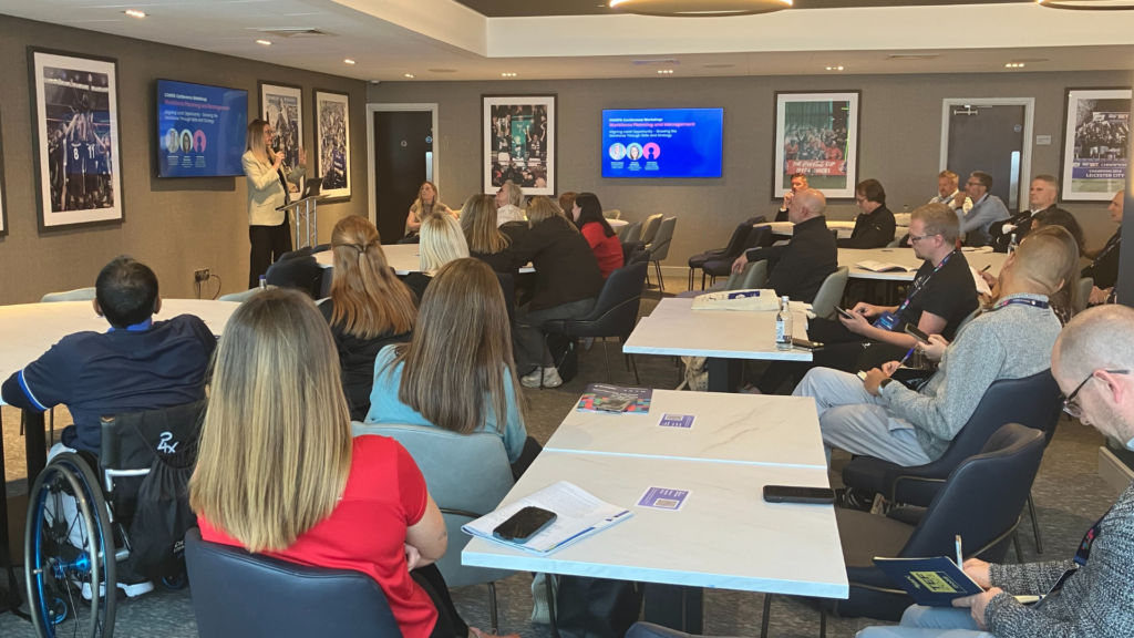 Delegates attend a workshop session at CIMSPA conference 2025